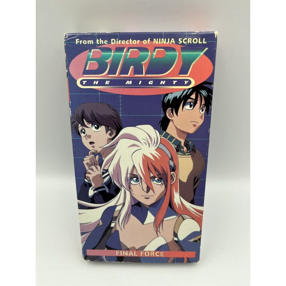 Birdy the Mighty - Vol. 2: Final Force (VHS, 1999, Dubbed) RARE